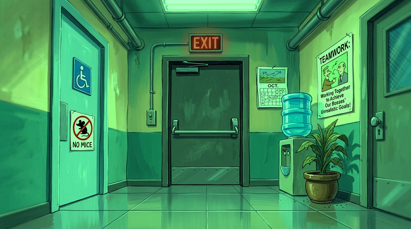 Rear Exit Hallway Toxic