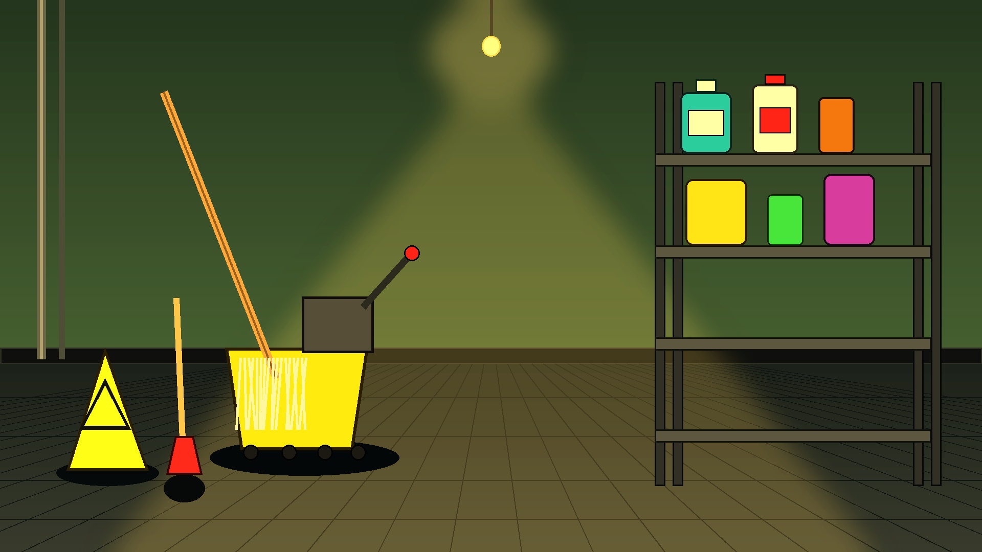 Janitor Closet Sepia